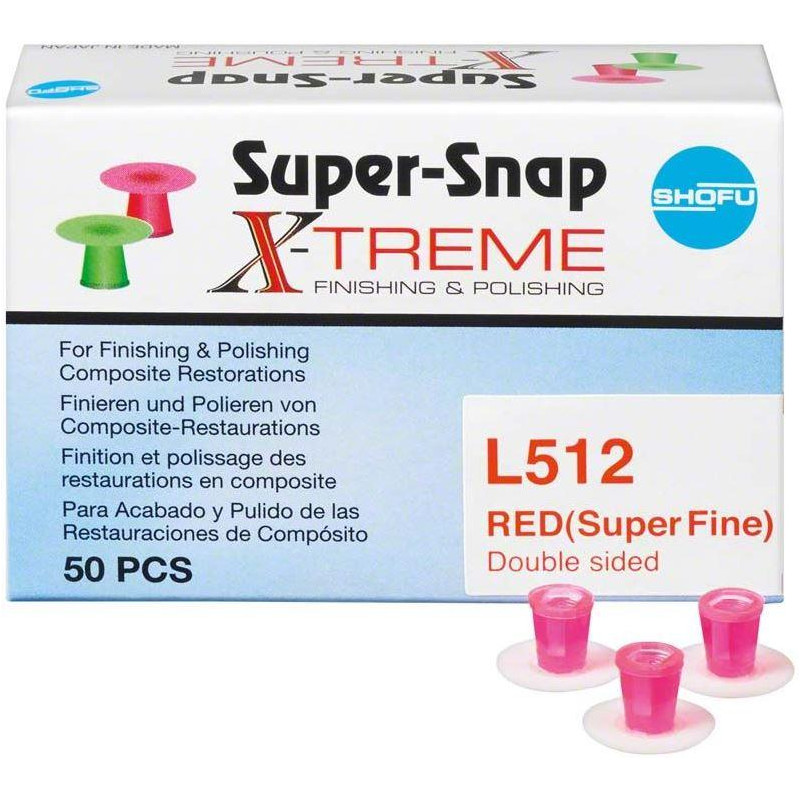 Super-Snap X-Treme 50pc D-Red