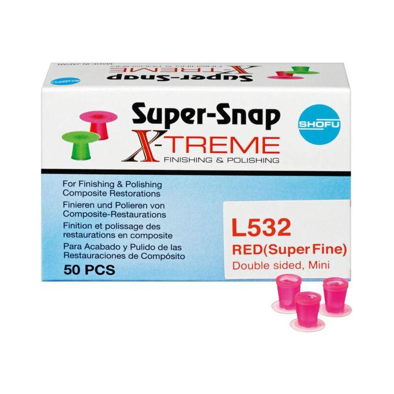 Super-Snap X-Treme 50pc D-Red