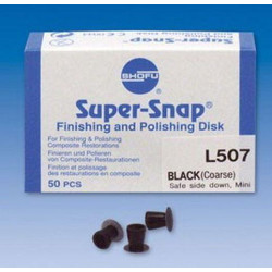 Super-Snap 50 pcs Black mini