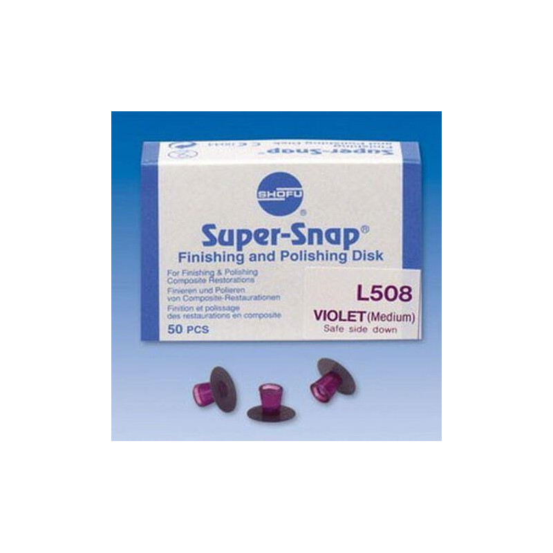 Super-Snap 50 pcs Violet