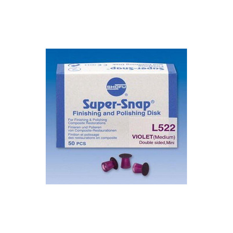 Super-Snap 50 pcs Violet mini