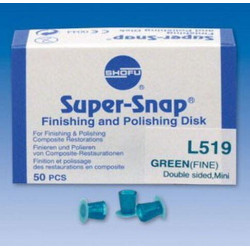 Super-Snap 50 pcs Green mini