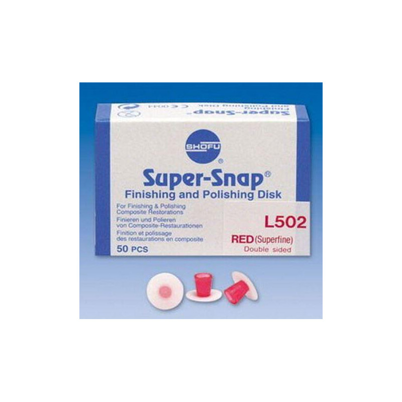 Super-Snap 50 pcs Red