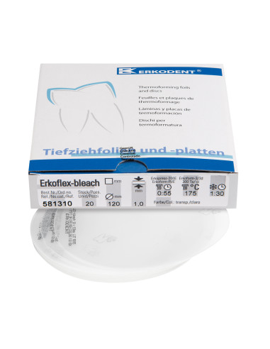 581310 - C/20 ERKOFLEX-BLEACH 120 X 1 MM